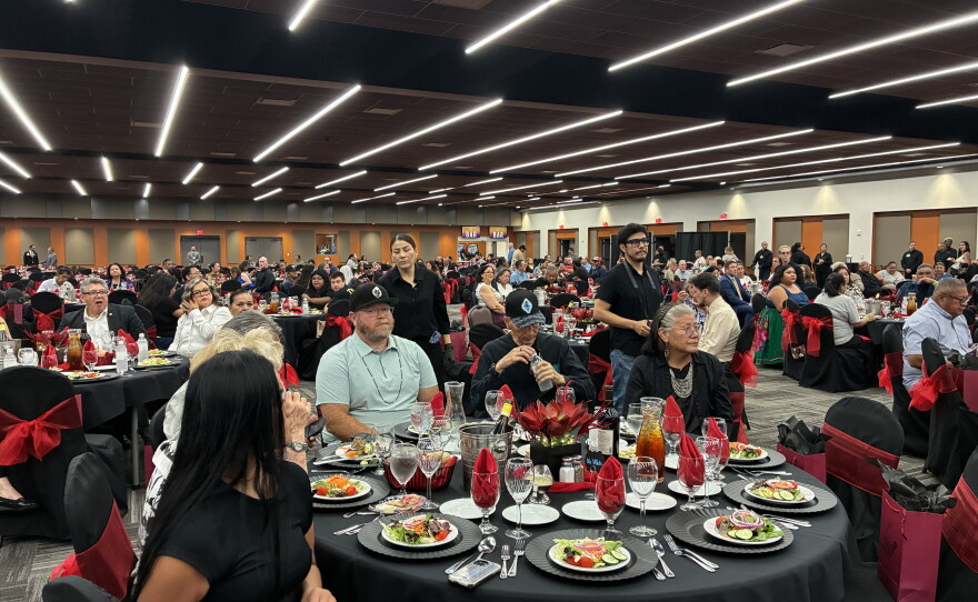 The Cocopah Casino & Resort Event Center filled with guests during its inaugural opening celebration
