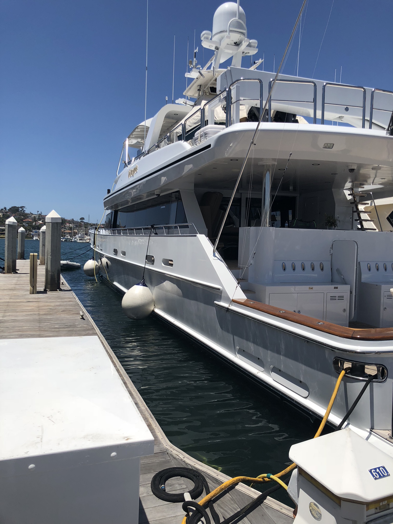 120-foot M/Y Valkyrie motor yacht during WOW Electronics AV integration project
